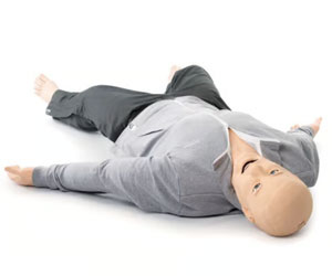 SimMan ALS LiveShock L Manikin and Accessories